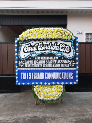 Papan Bunga Duka di Tabukan Utara